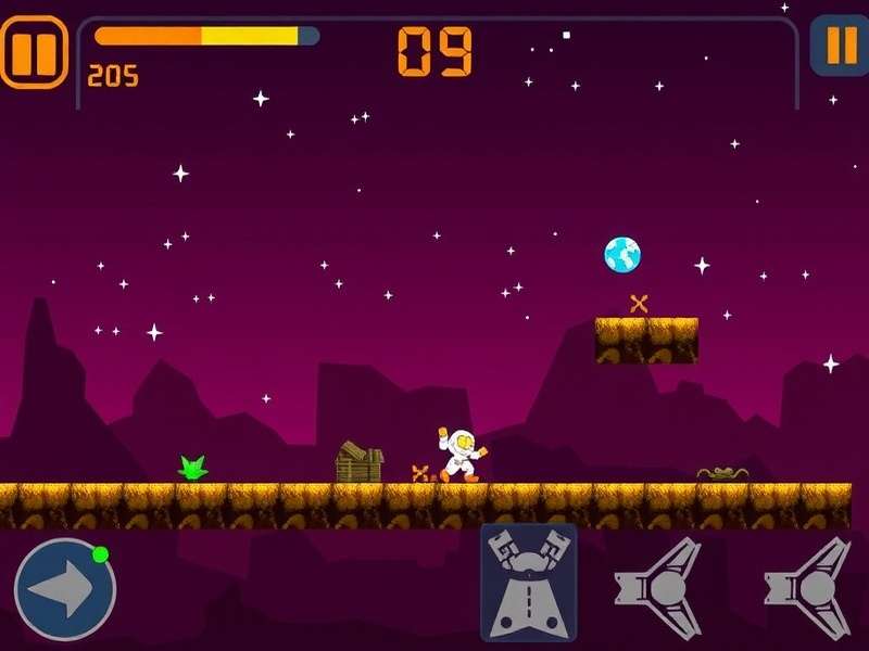 Space Odyssey Runner gameplay screenshot